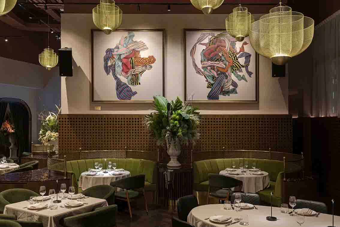 Three Cuts main dining area